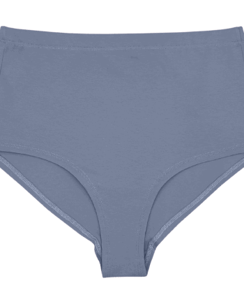 Ropelli Foxy Grey Supima Cotton Hi-Waist Panty – Soft & Supportive Fit